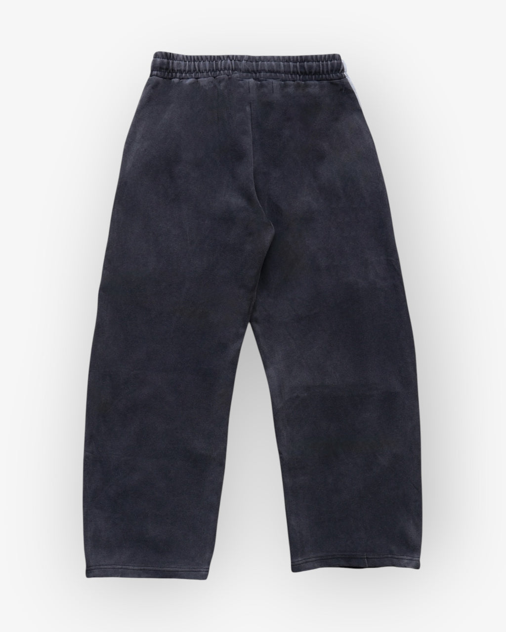 Washed Striped Baggy Sweatpants