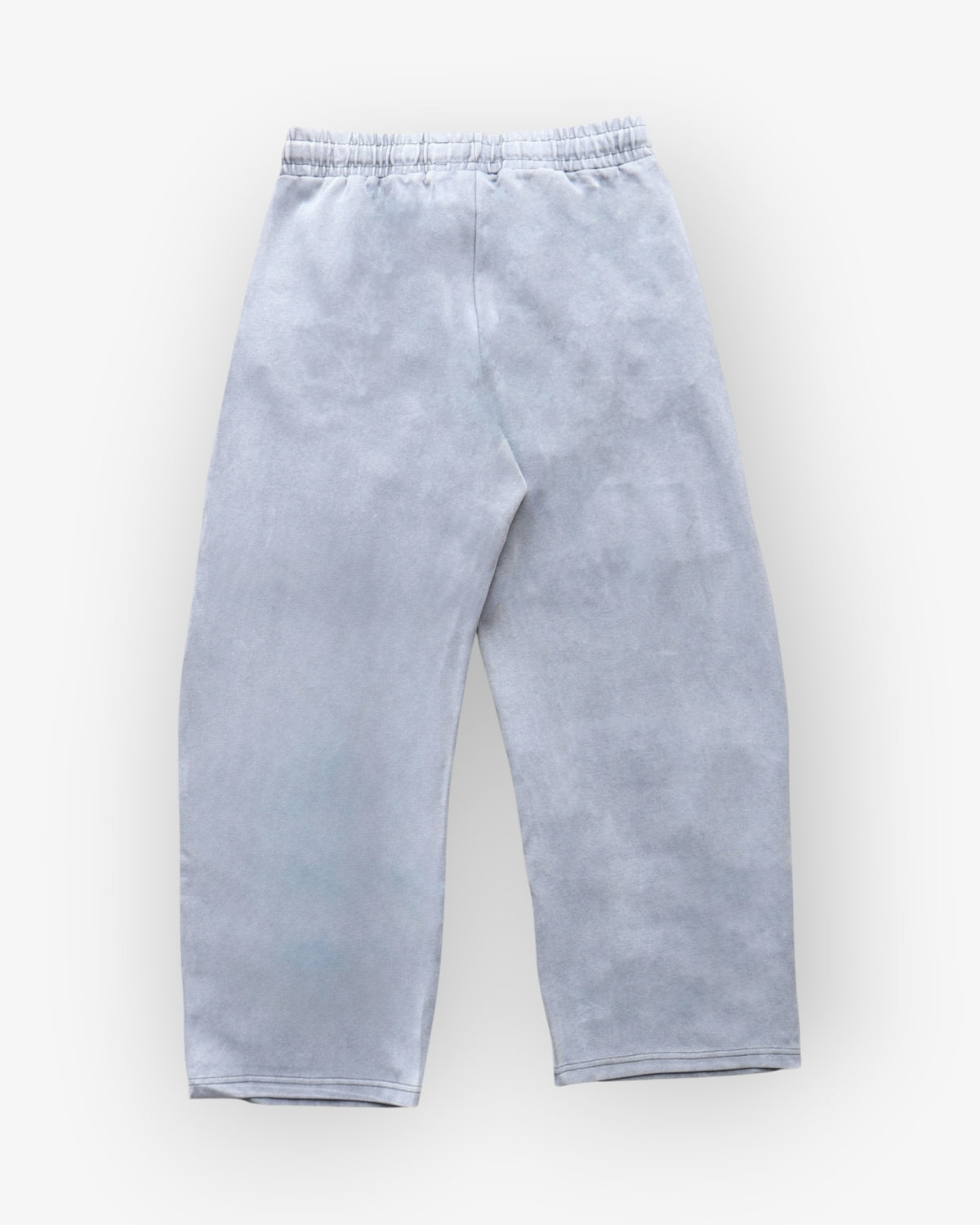 Washed Striped Baggy Sweatpants