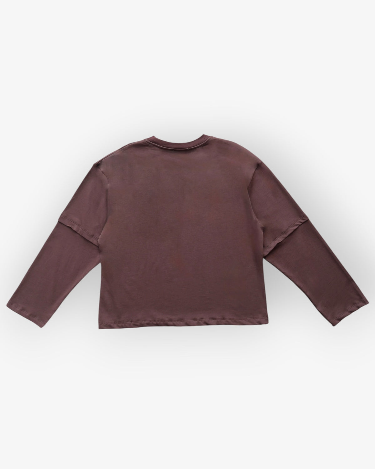 Brown Double Layer Longsleeve