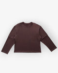 Brown Double Layer Longsleeve
