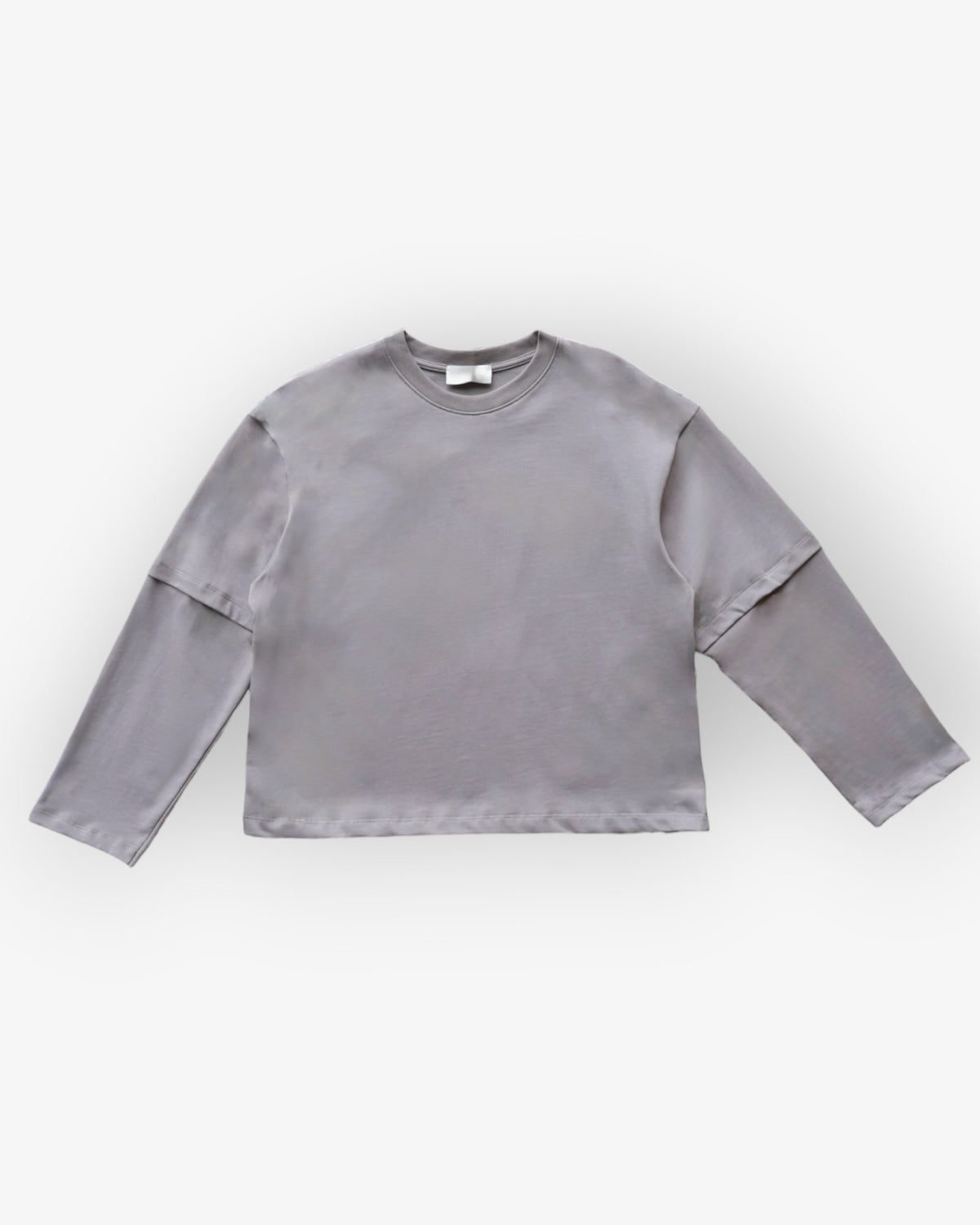 Gray Double Layer Longsleeve