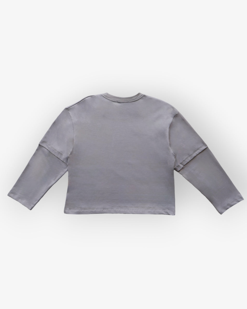 Gray Double Layer Longsleeve