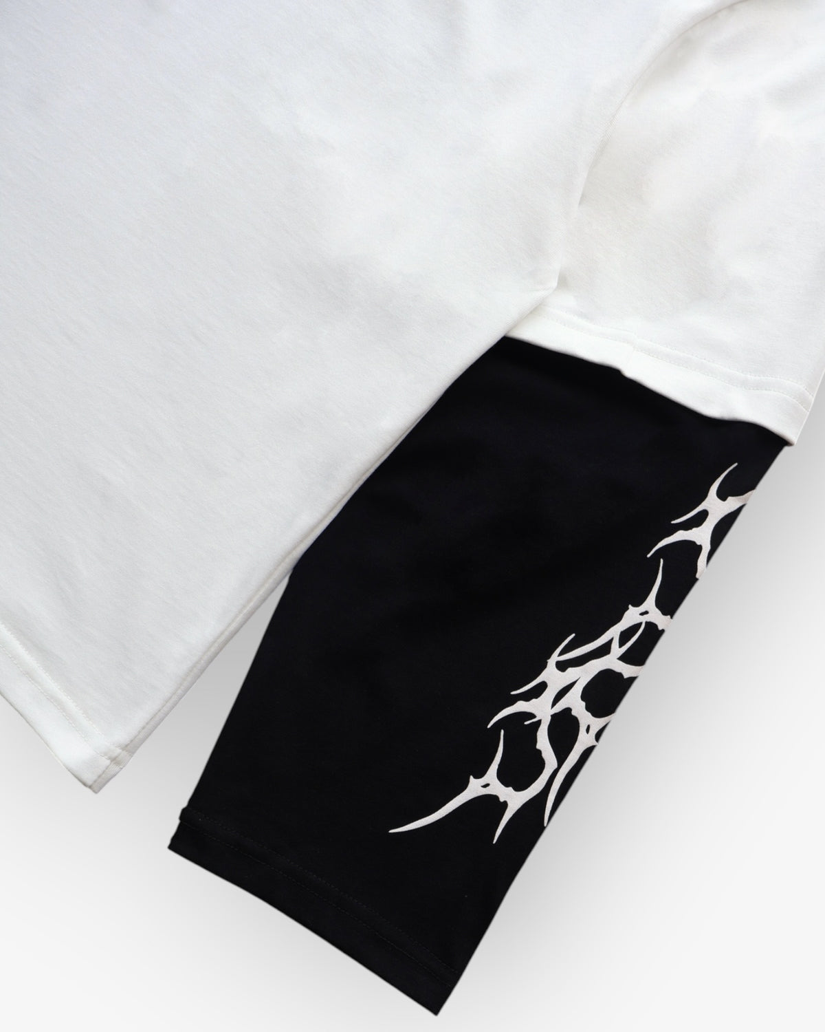 Black & White Double Layer Longsleeve