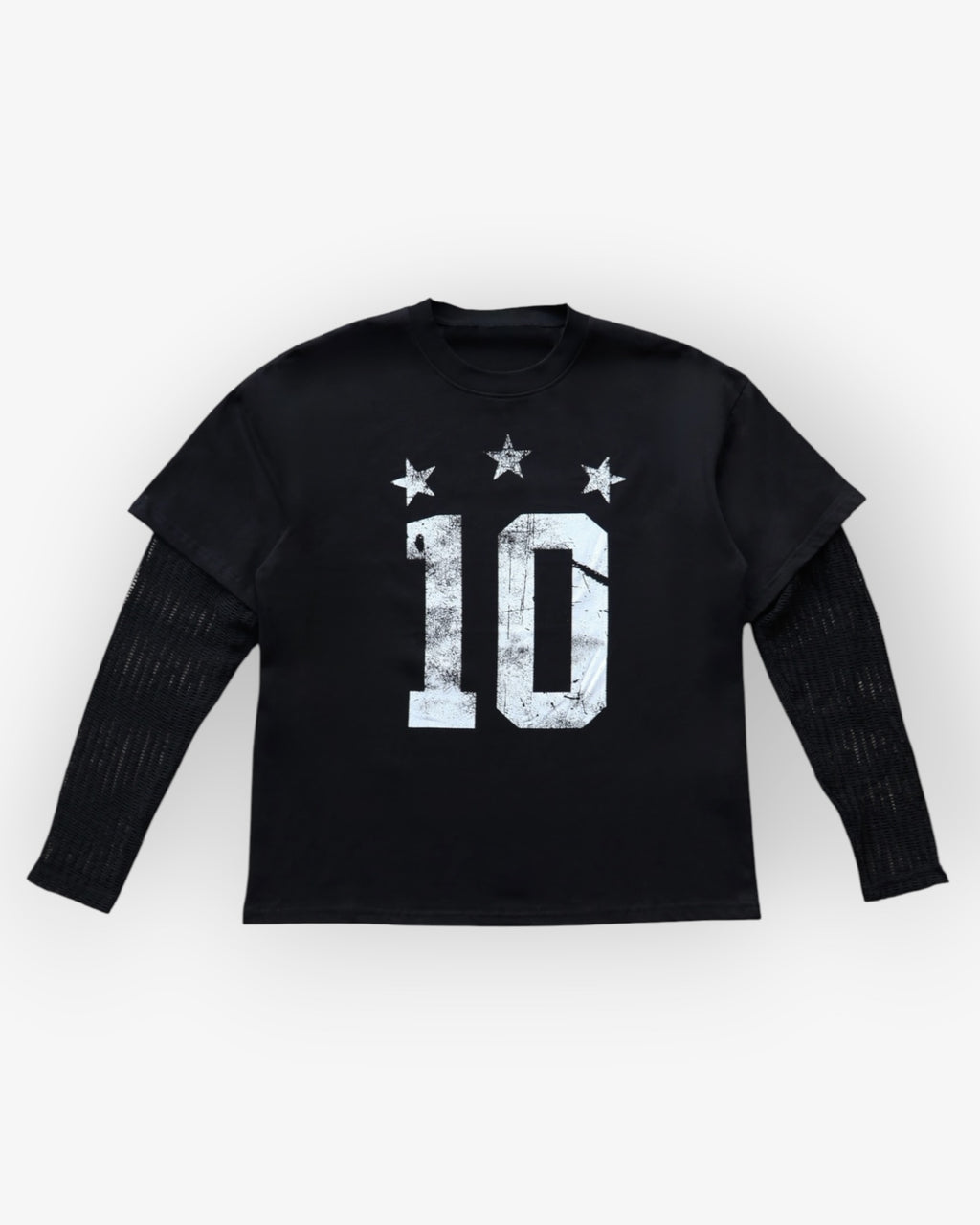 Black Net Layer Longsleeve