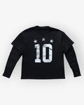 Black Net Layer Longsleeve