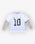 White Net Layer Longsleeve