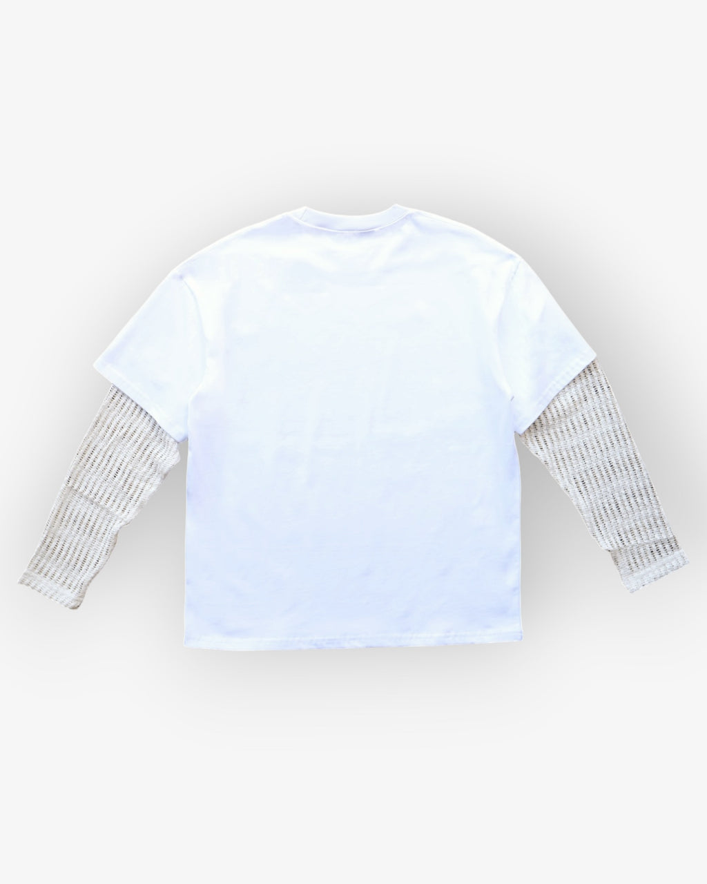 White Net Layer Longsleeve