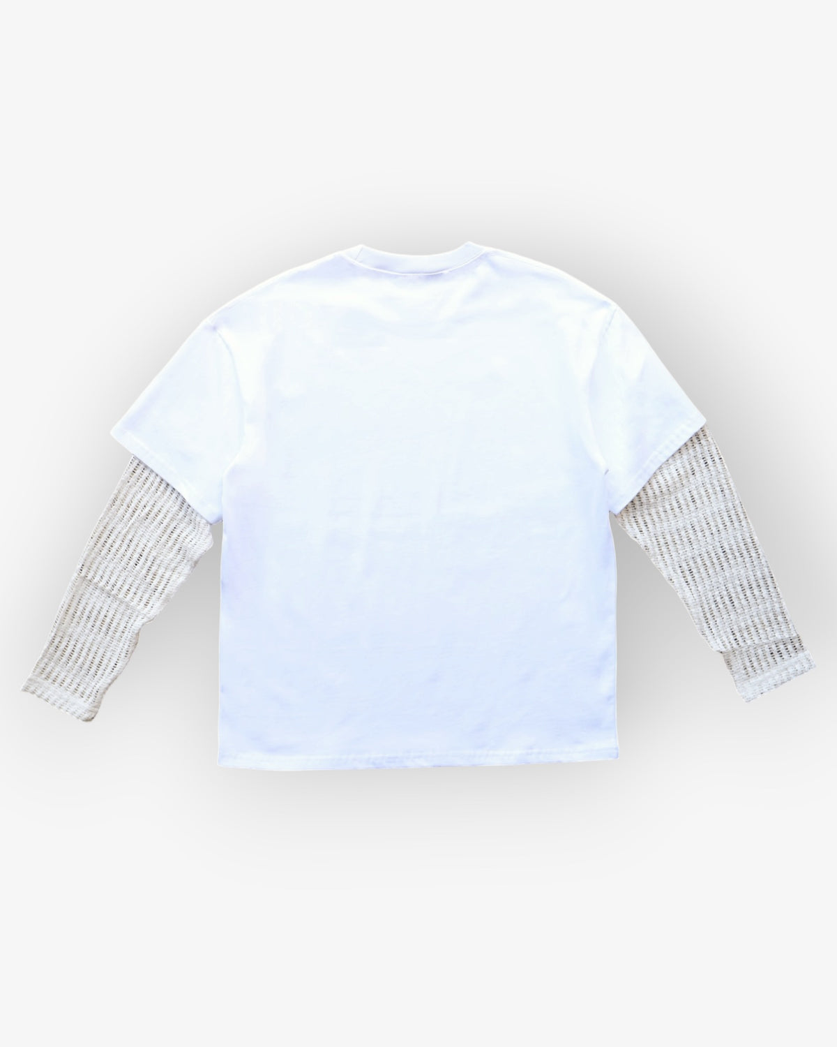 White Net Layer Longsleeve