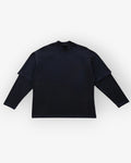 Black Double Layer Longsleeve