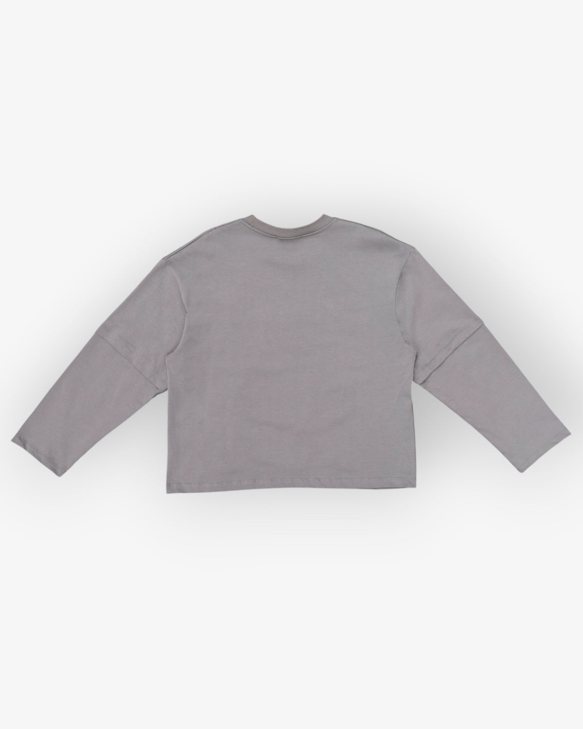Gray Double Layer Longsleeve