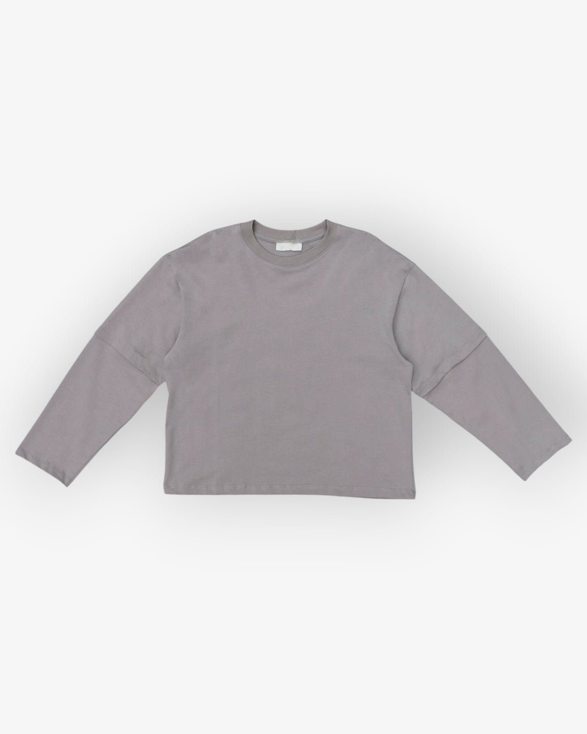 Gray Double Layer Longsleeve
