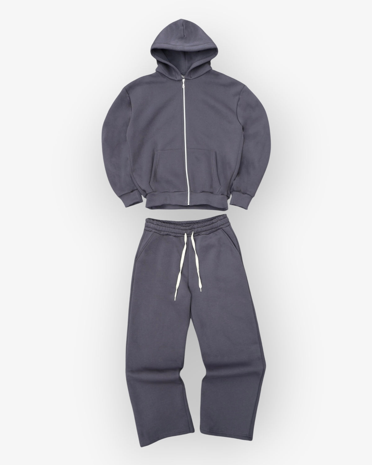 Dark Gray Zip Tracksuit