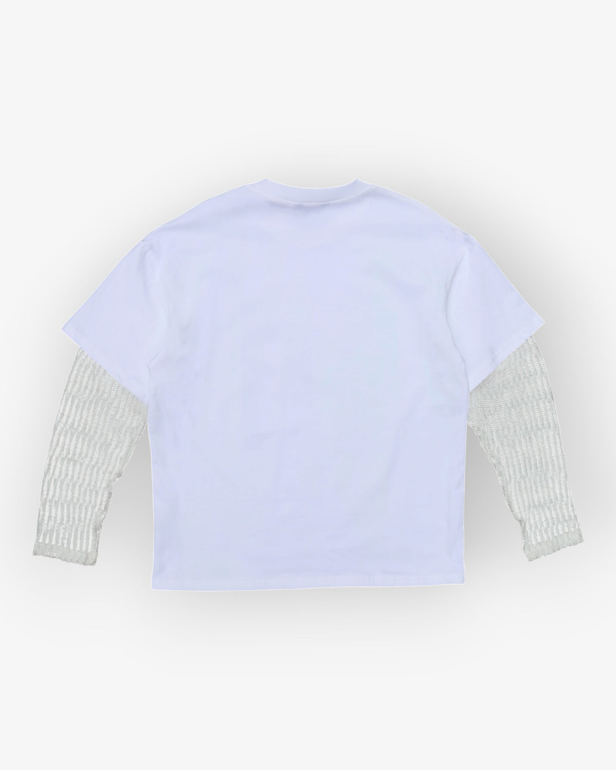 White Net Layer Longsleeve