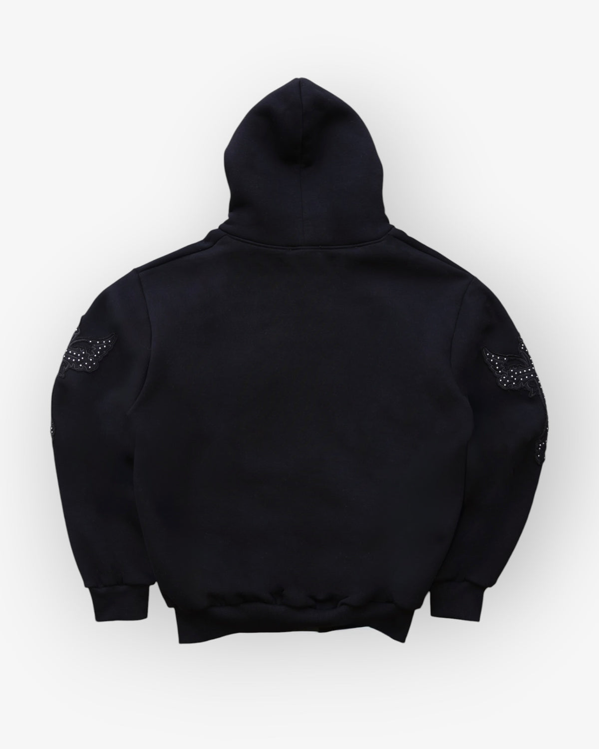Black Zip Up Hoodie