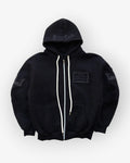 Black Zip Up Hoodie