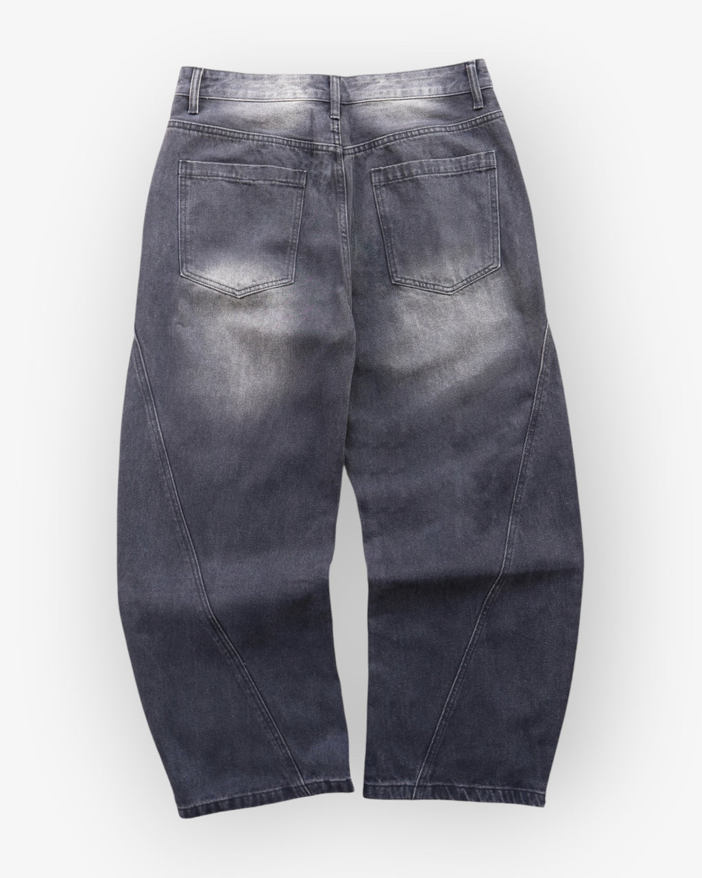 Dark Washed Stitch Denim