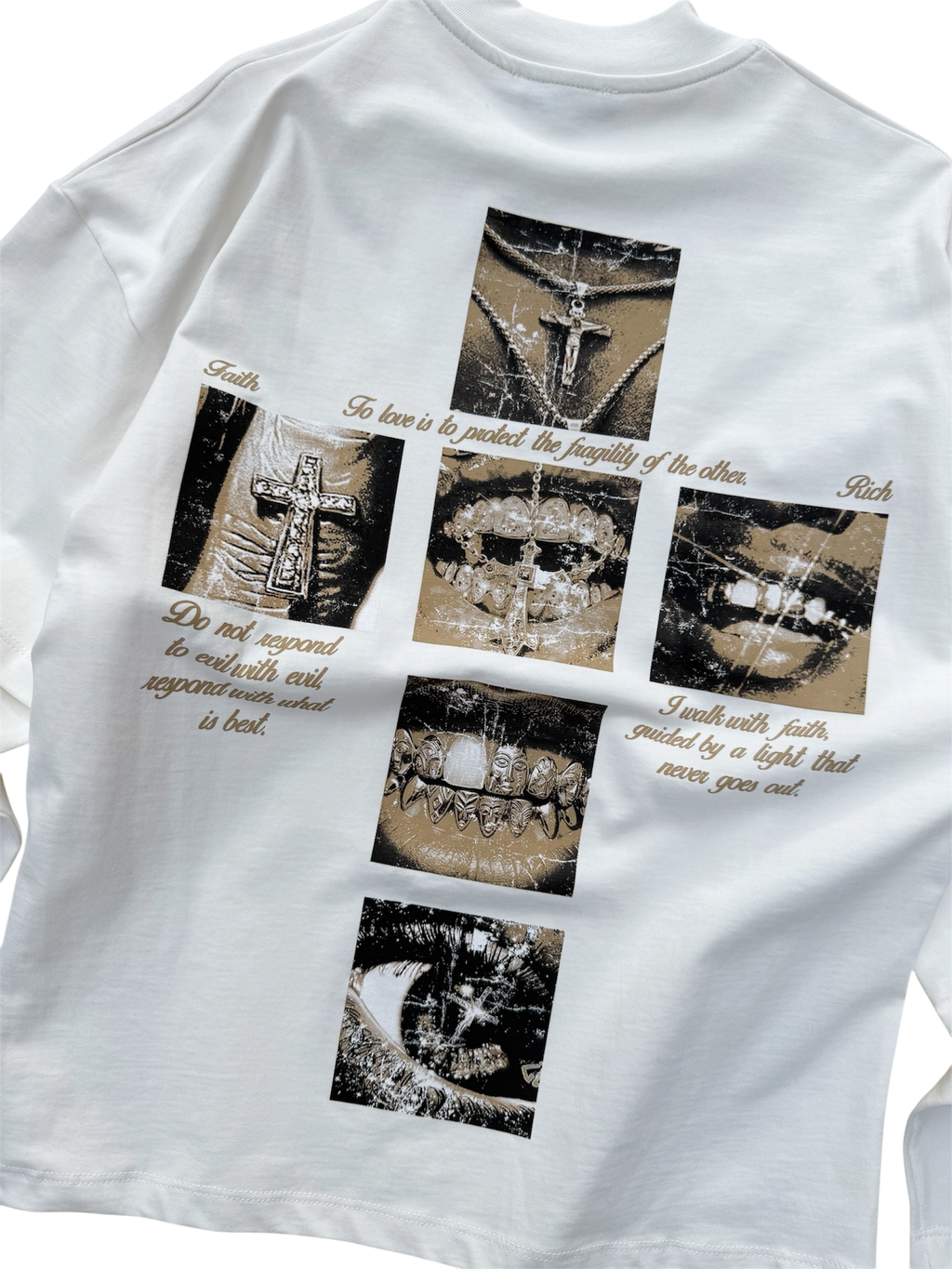 Longsleeve Bianca Double Layered