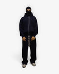 Navy Blue Zip Tracksuit