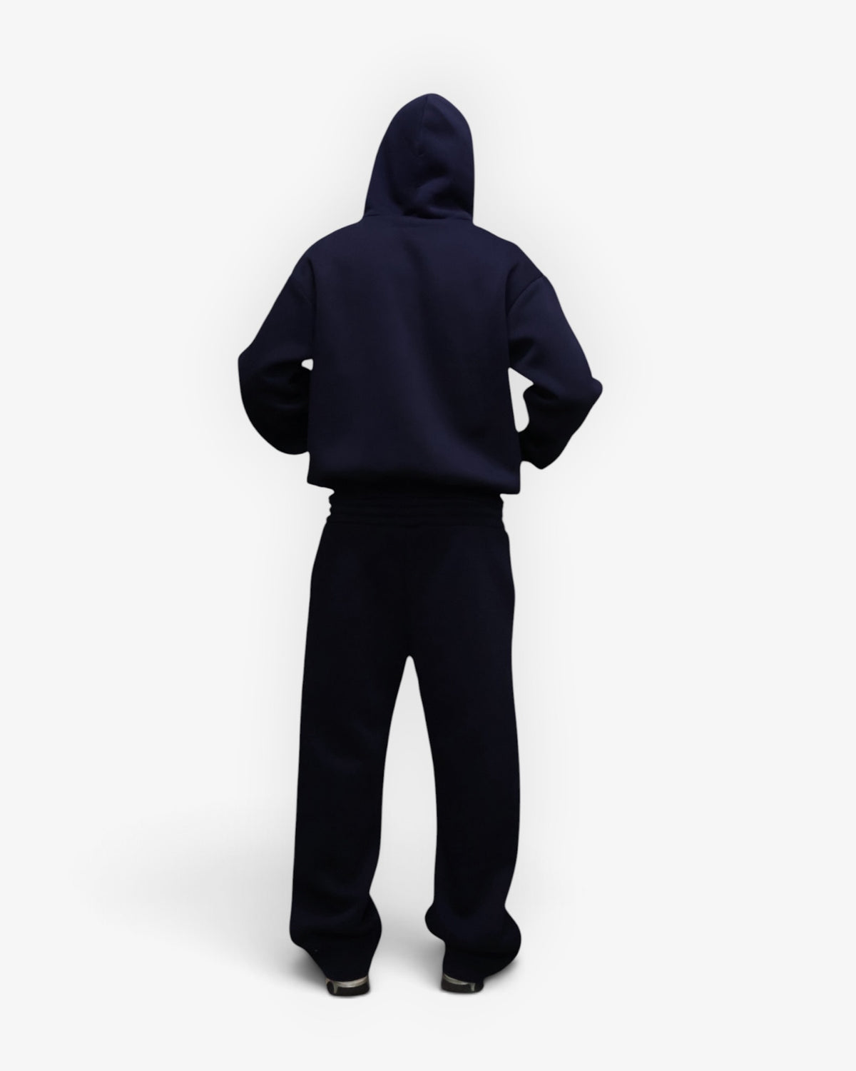 Navy Blue Zip Tracksuit