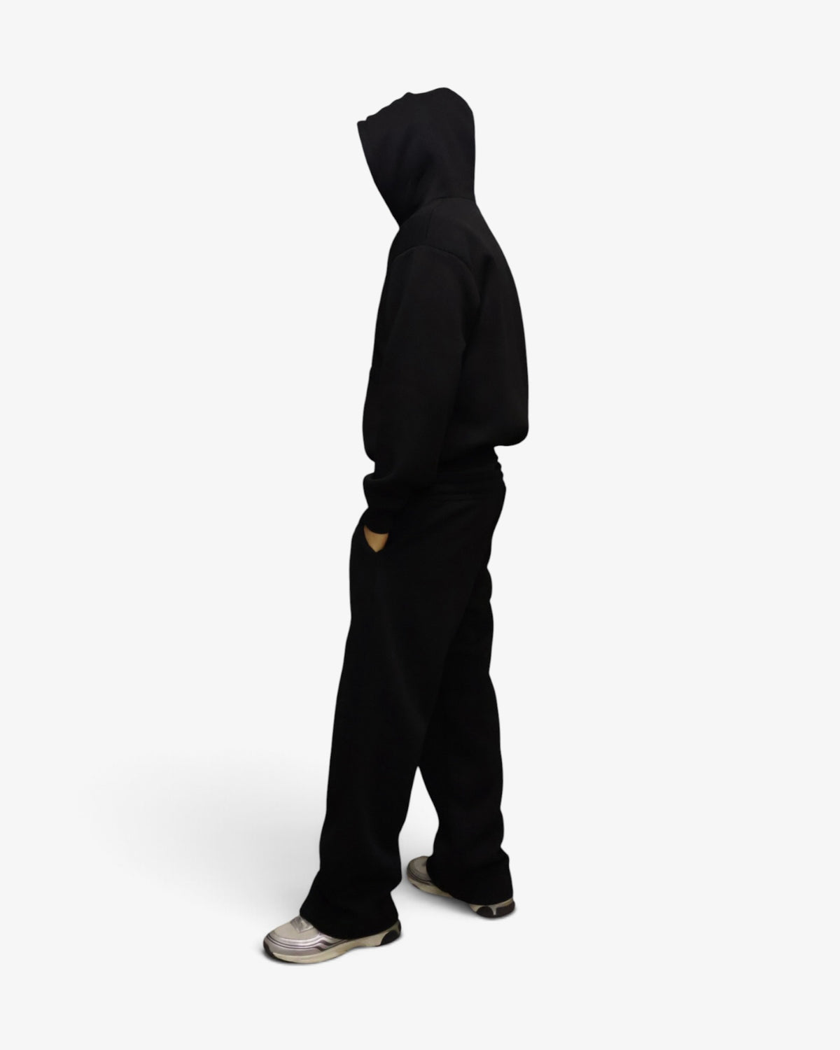 Black Zip Tracksuit