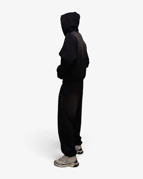 Black Studded Tracksuit