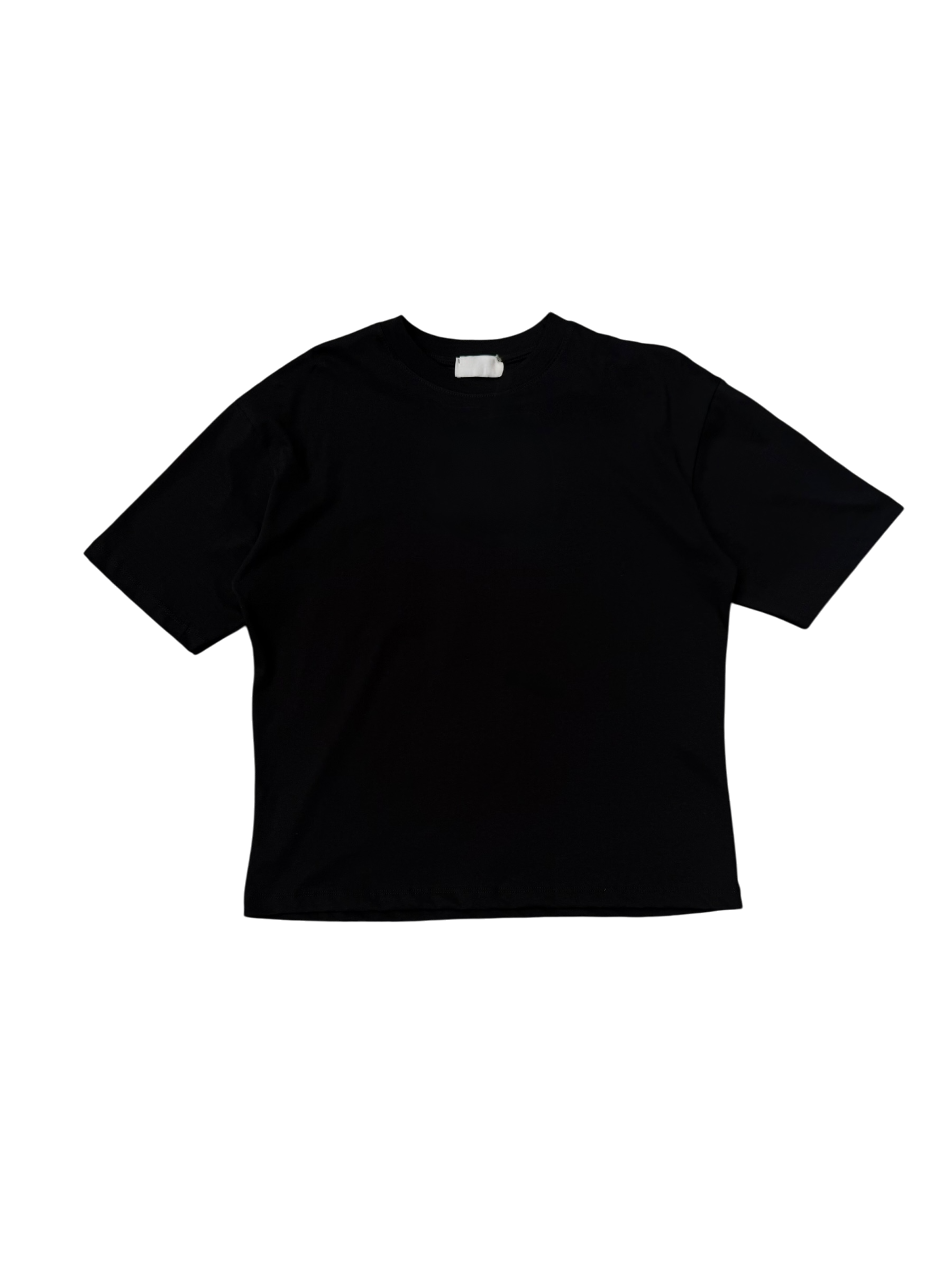 T-Shirt BoxyFit Scritta Retro "Come Ti Soffro" Argentata Brillantinata