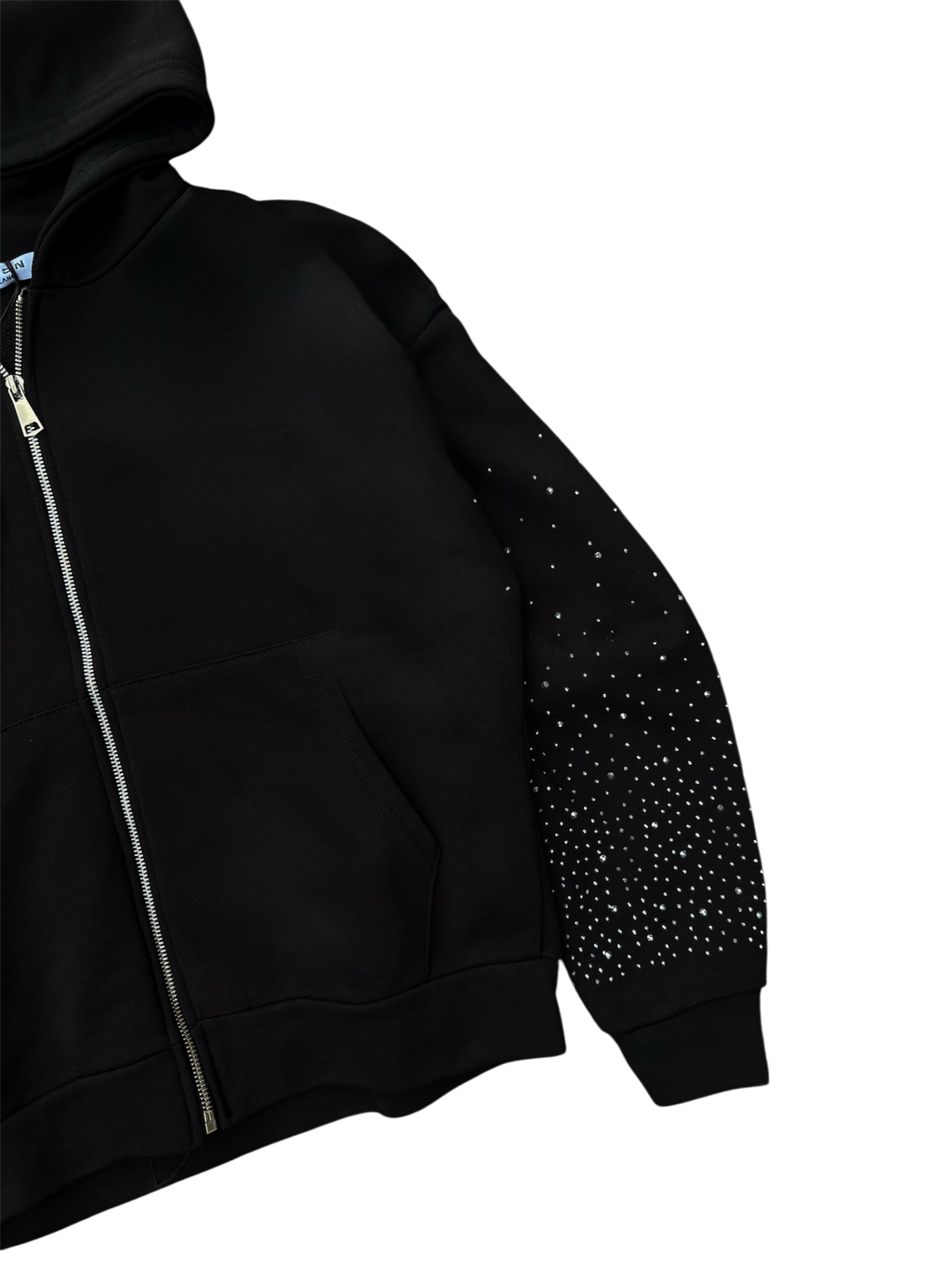 Felpa Zip Boxy Fit Brilli