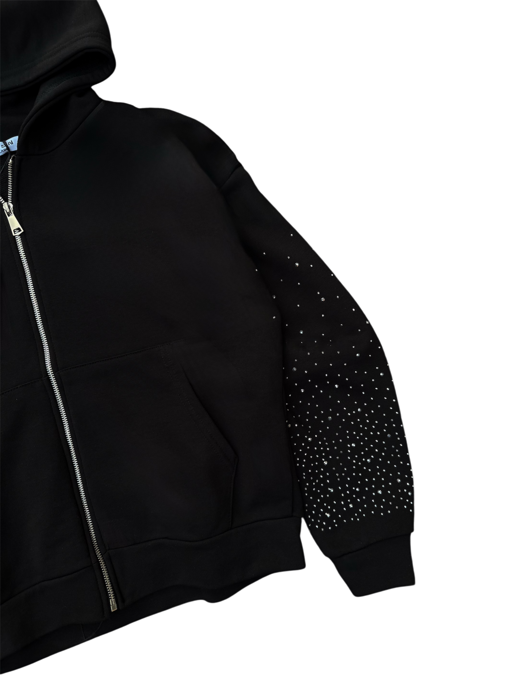 Felpa Zip Boxy Fit Brilli