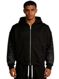 Felpa Zip Boxy Fit Brilli