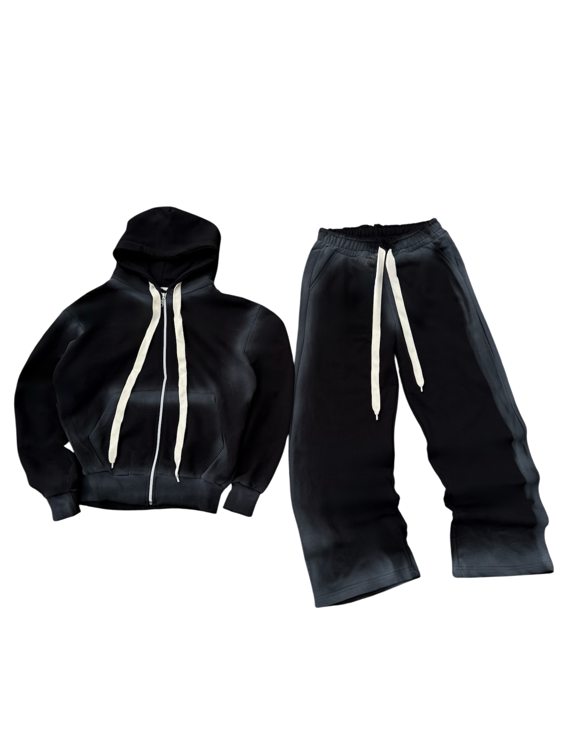 Tuta Zip Baggy Washed