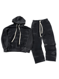 Tuta Baggy Washed Rigato
