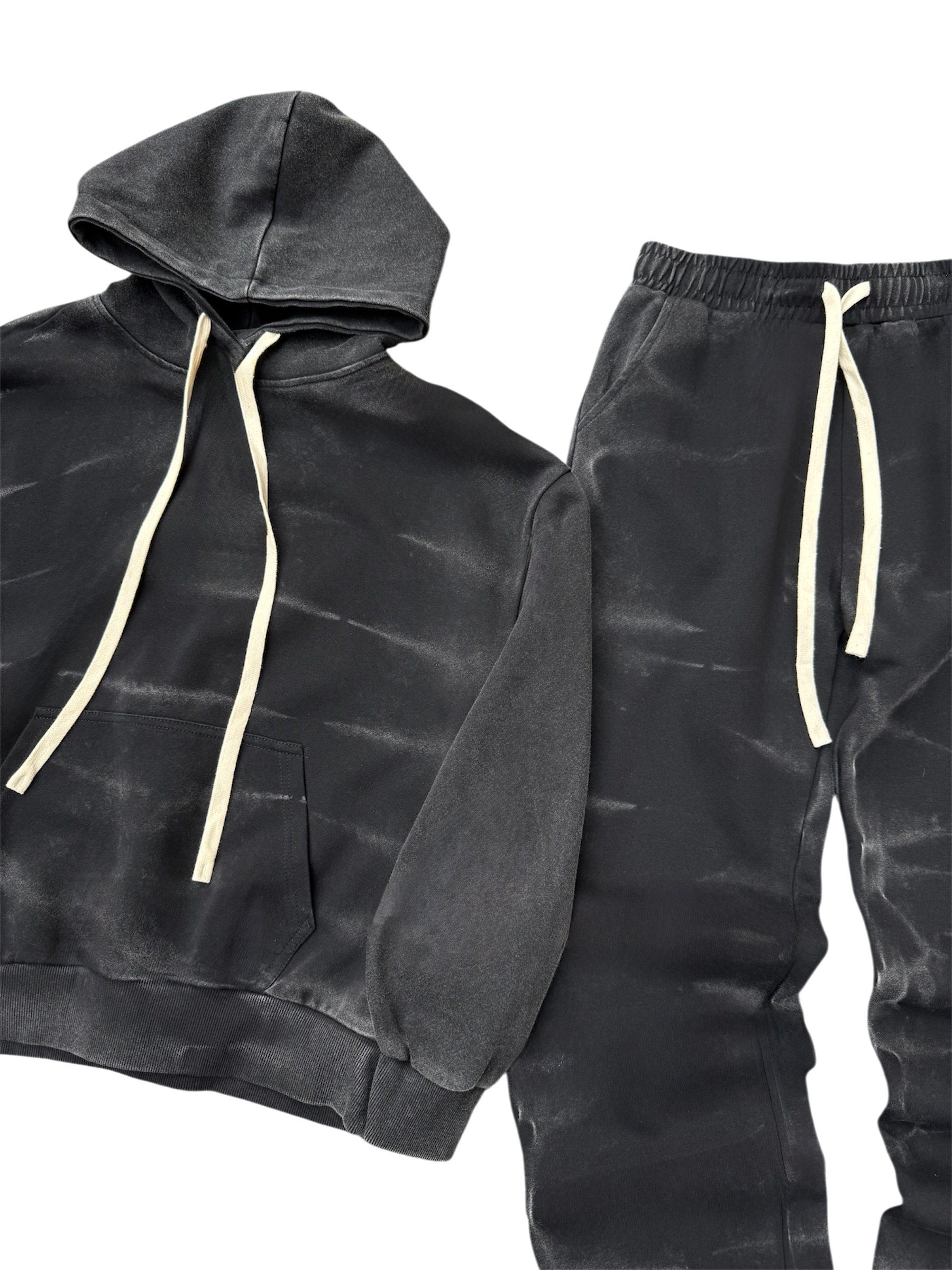 Tuta Baggy Washed Rigato