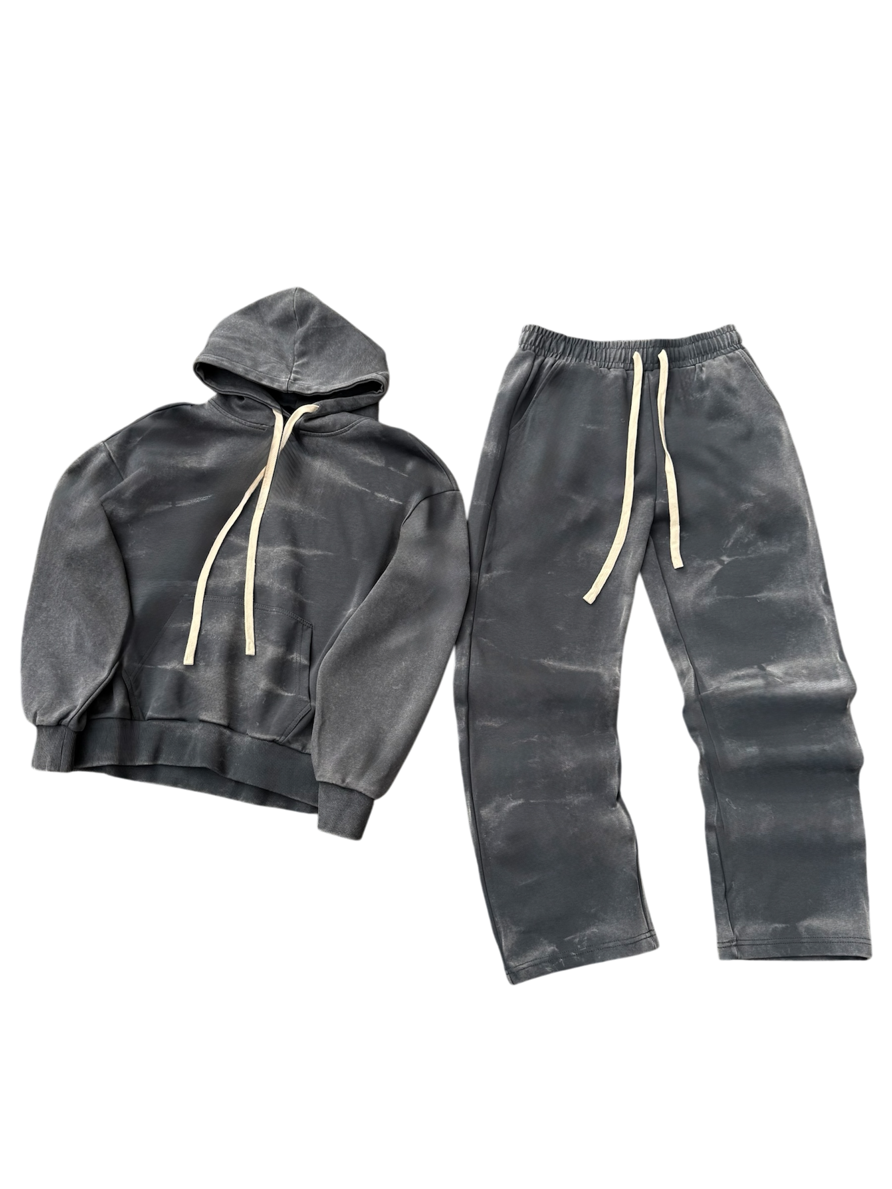 Tuta Baggy Washed Rigato