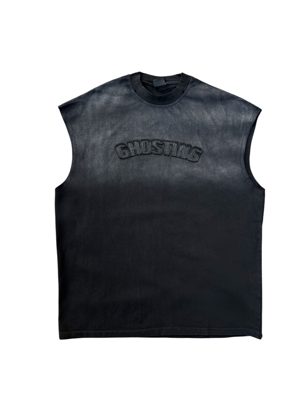 Tank Top Washed Collana Removibile