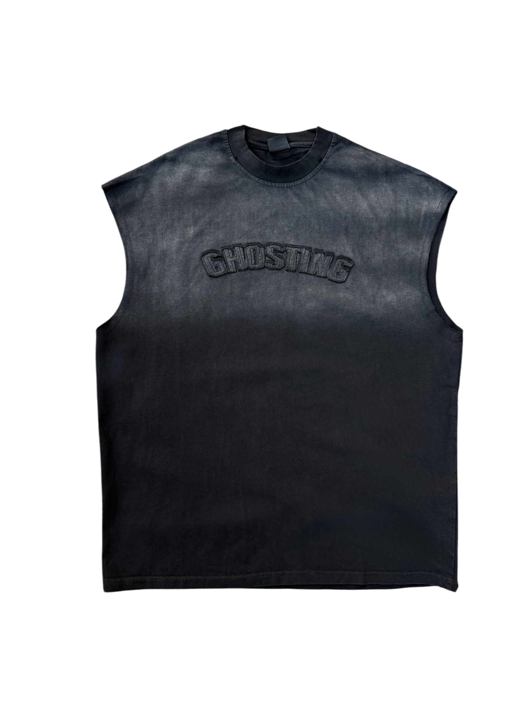 Tank Top Washed Collana Removibile