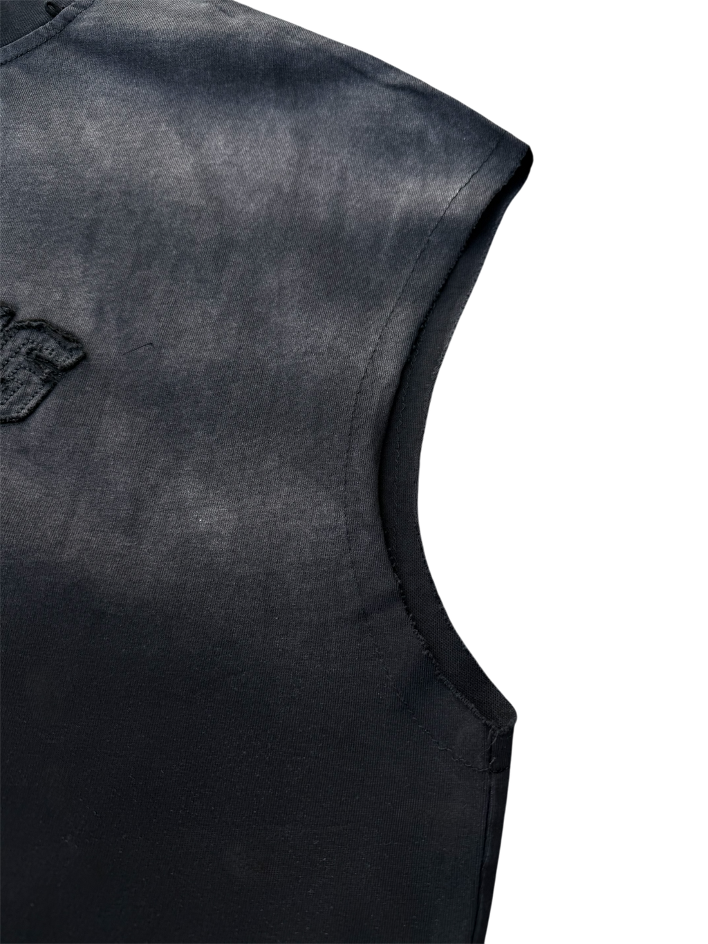 Tank Top Washed Collana Removibile
