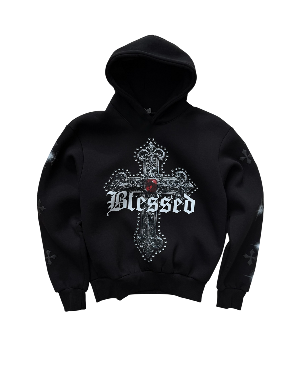 Felpa "Blessed" Boxy Fit