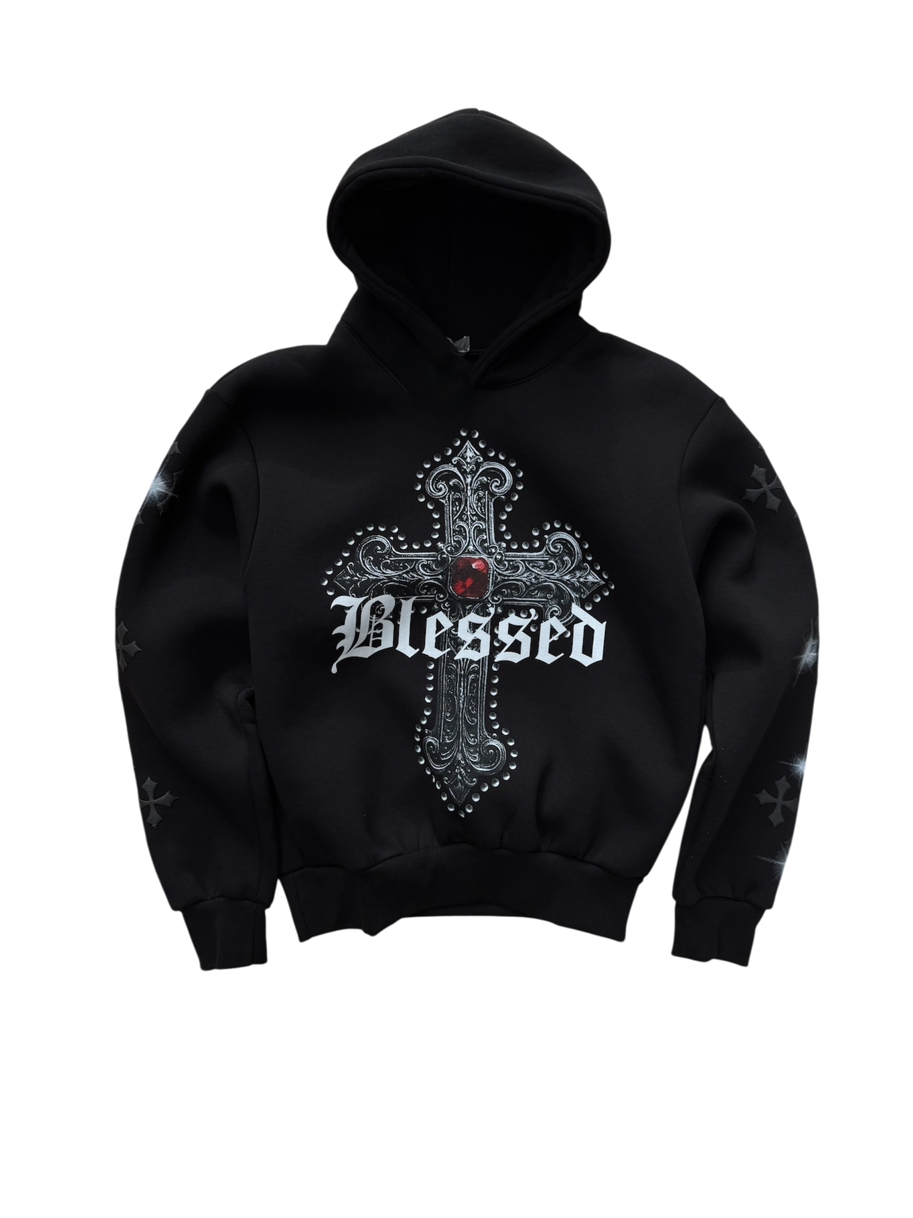 Felpa "Blessed" Boxy Fit