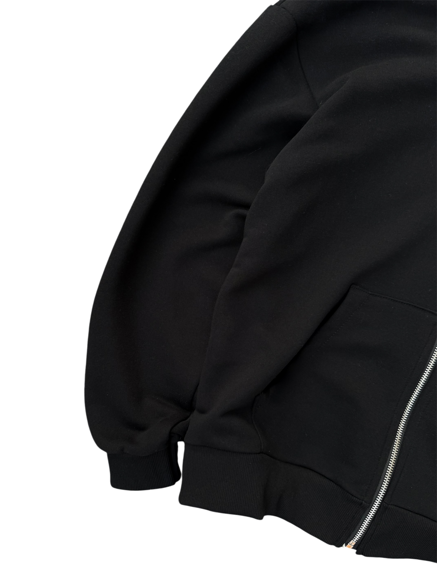 Felpa Zip Cappuccio Pelliccia