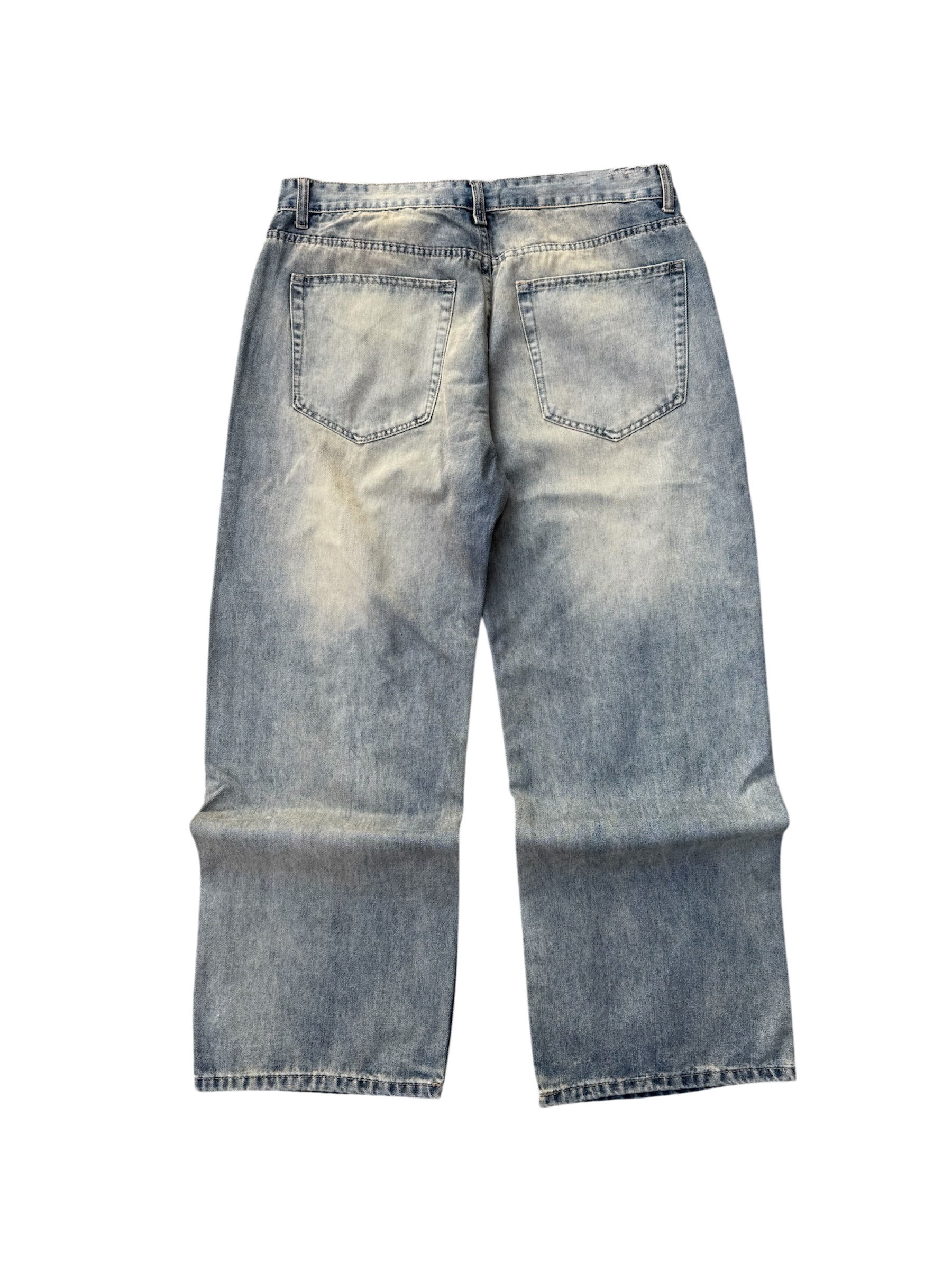 Jeans Baggy Azzurro Washed