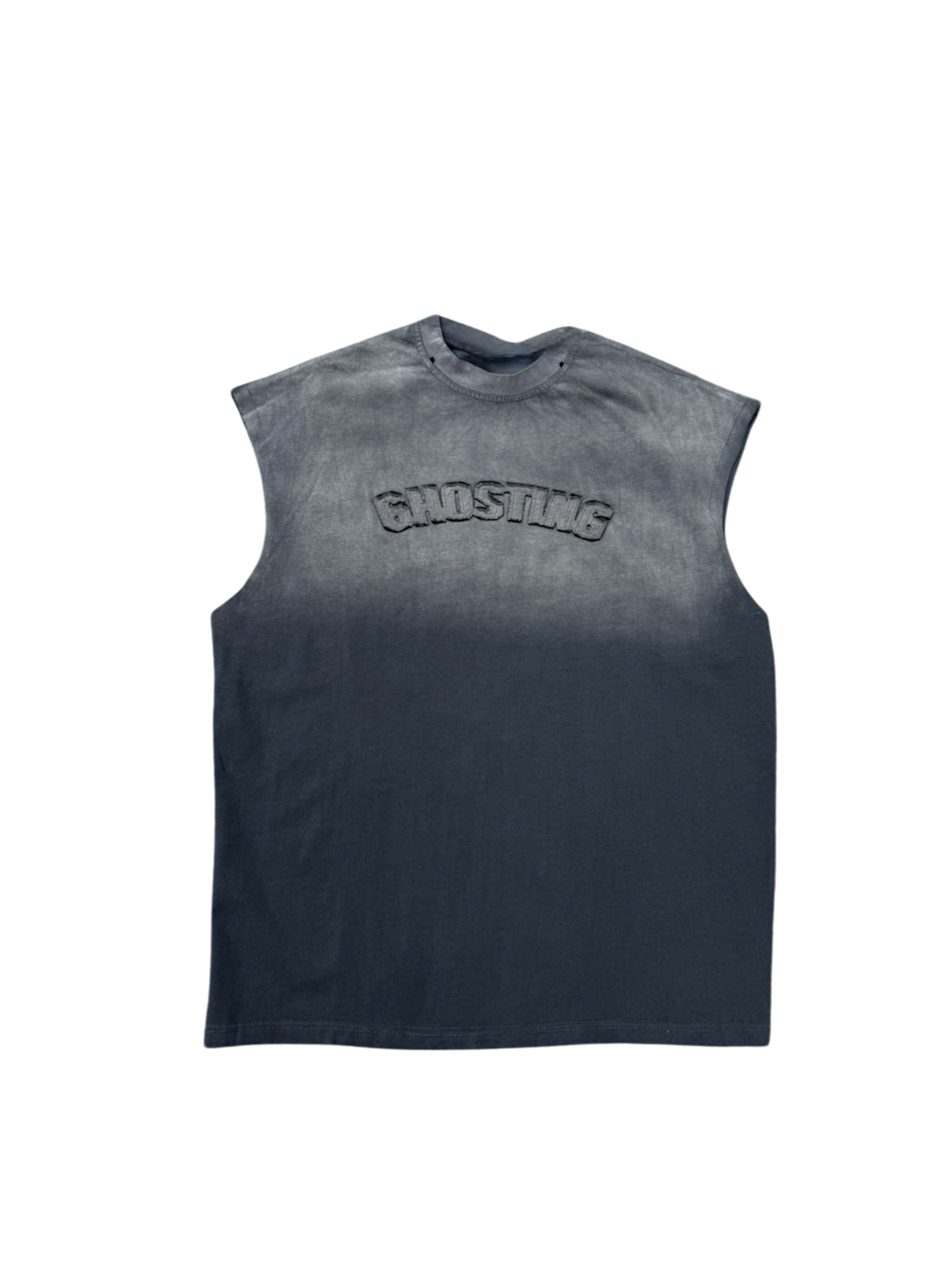 Tank Top Washed Collana Removibile