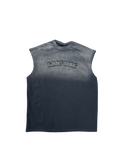 Tank Top Washed Collana Removibile