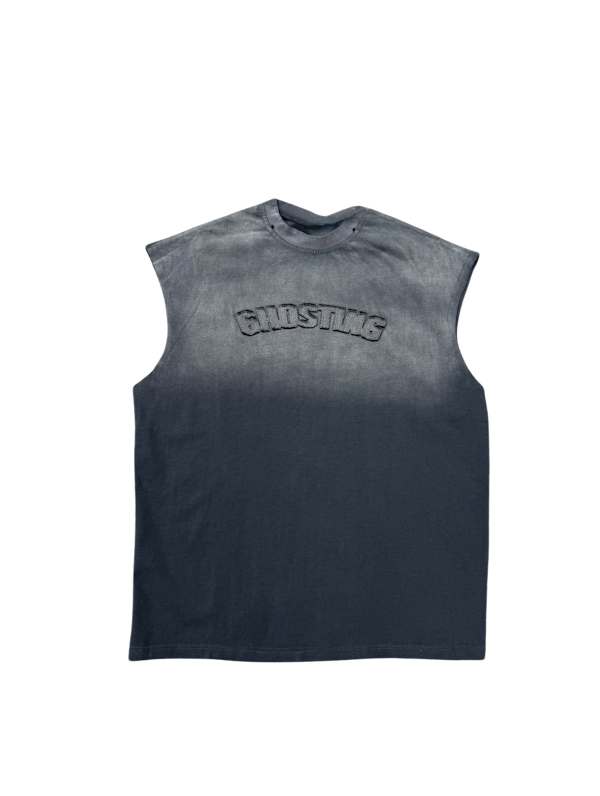 Tank Top Washed Collana Removibile