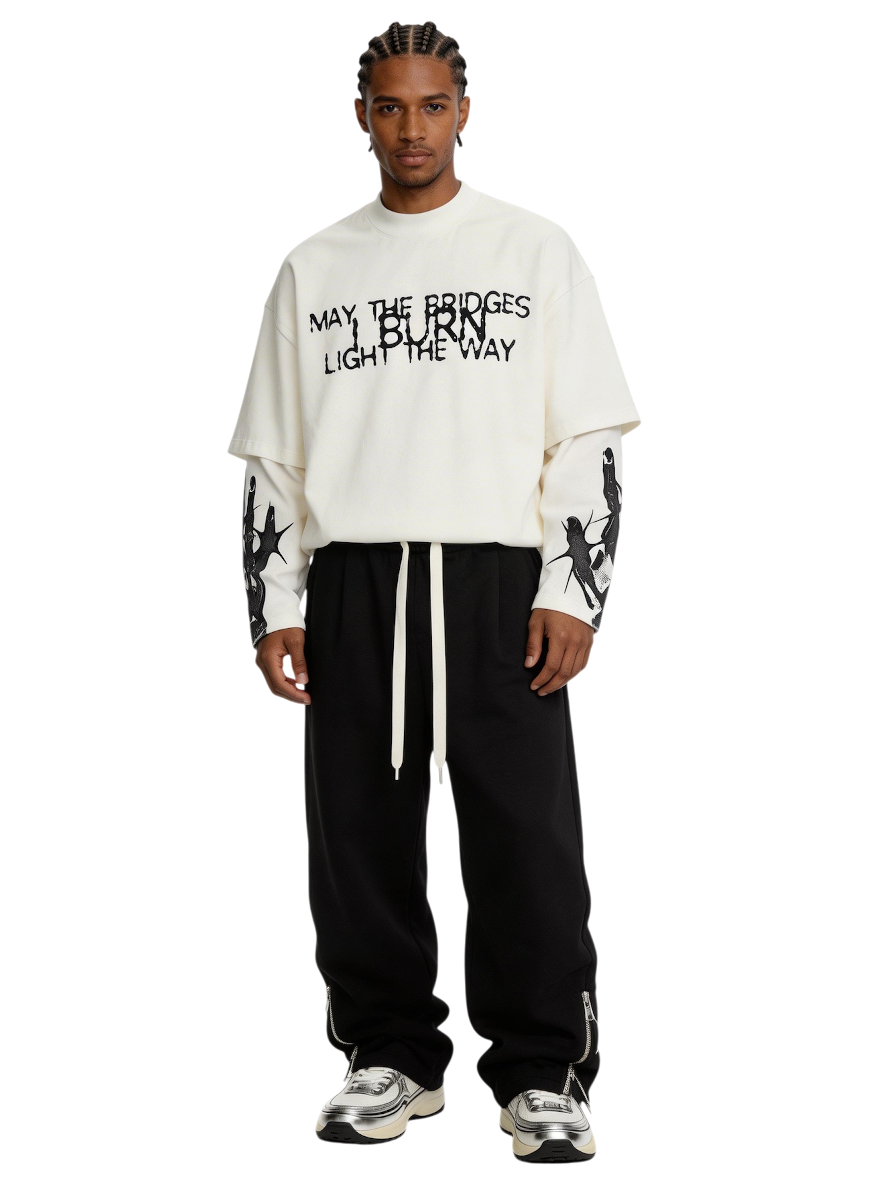 Pantalone Baggy Zip