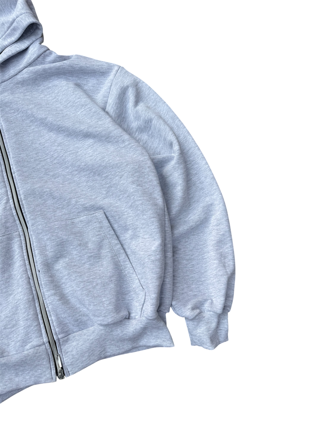 Felpa Zip Boxy Fit
