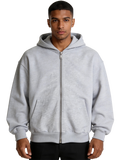 Felpa Zip Boxy Fit