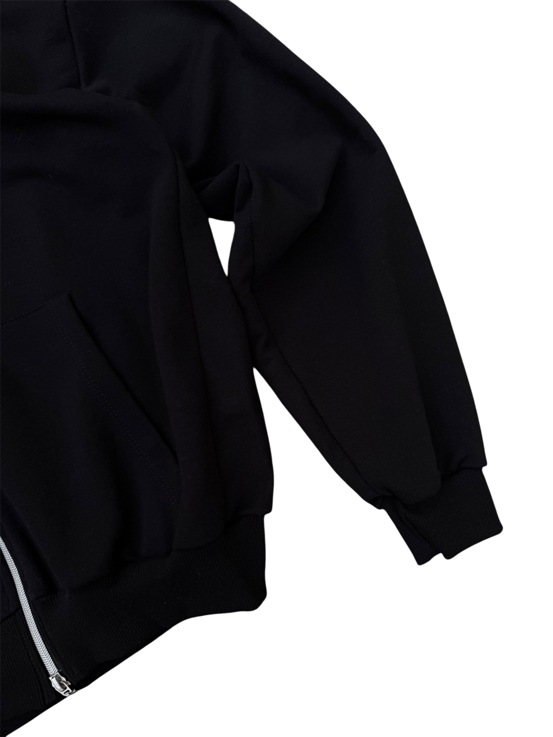 Felpa Zip Boxy Fit