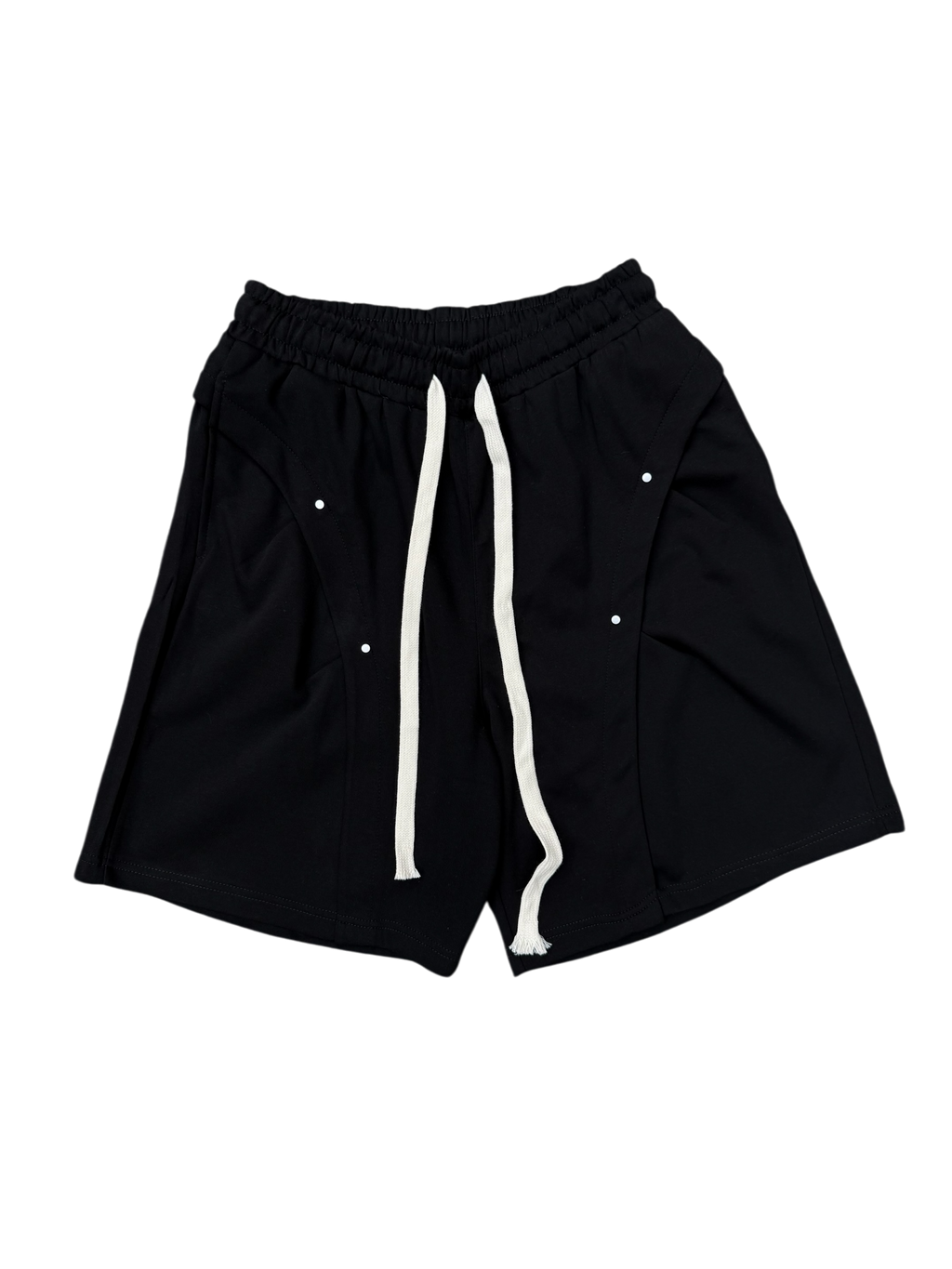 Pantaloncino Baggy Bottoni Nero