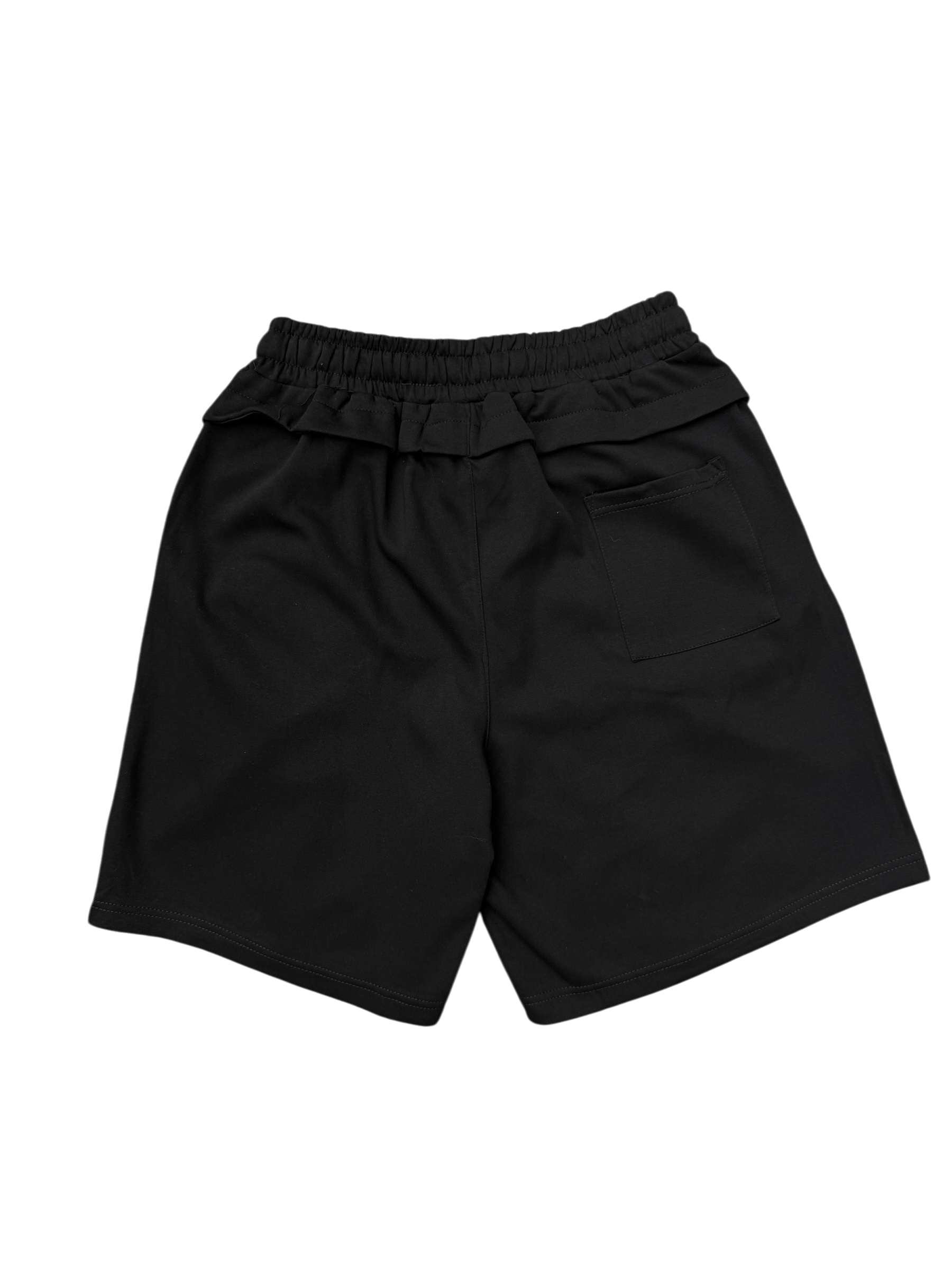 Pantaloncino Baggy Bottoni Nero