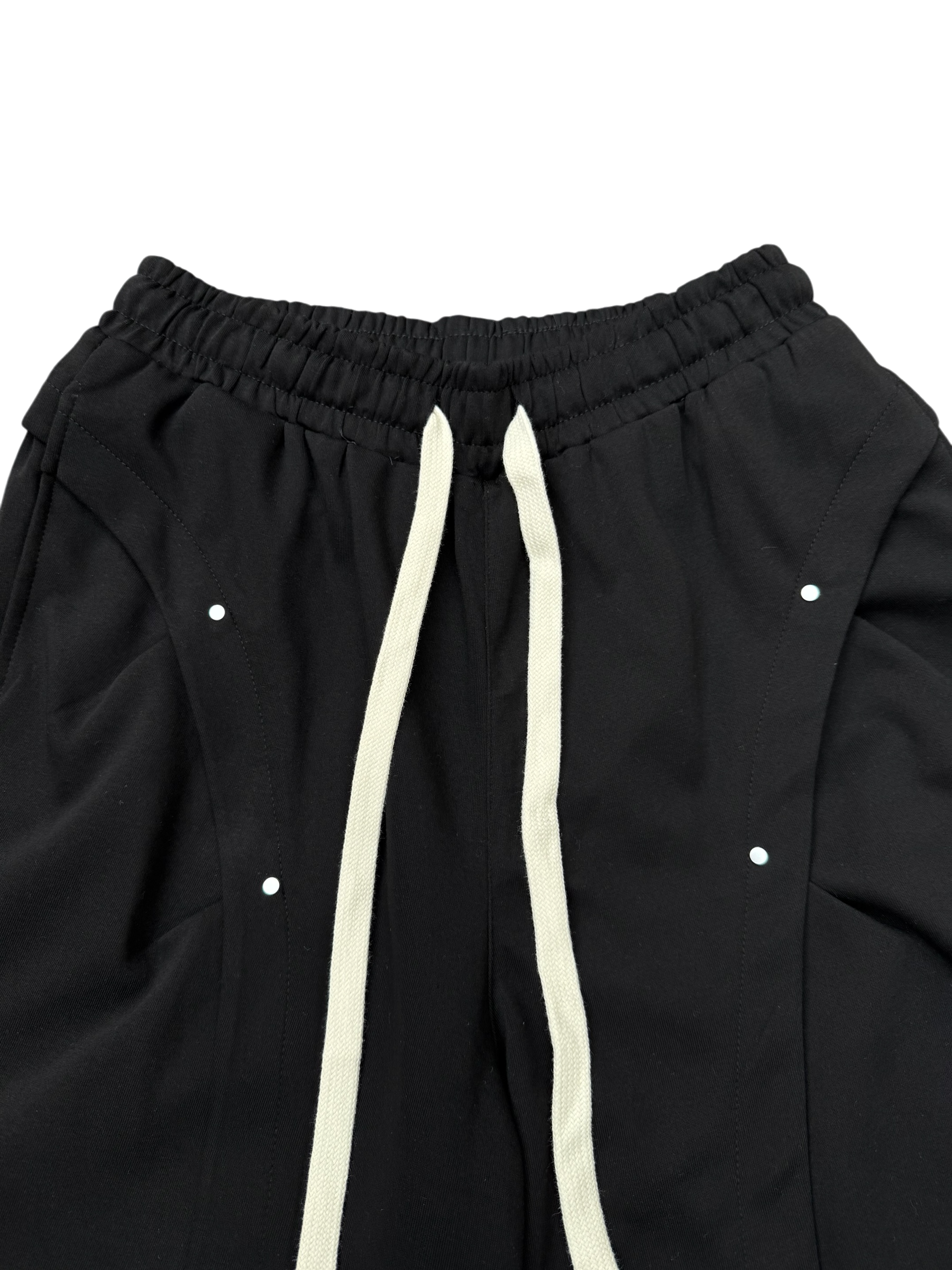 Pantaloncino Baggy Bottoni Nero